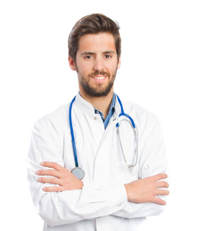 Image of a doctor recommending Glucostra